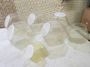 lot 220 image: (D-1T) 7 Counter Display Containers...