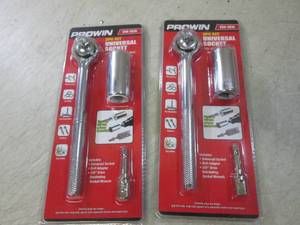 lot 283 image: (EC1) 2 - 3pc Universal Socket Sets...