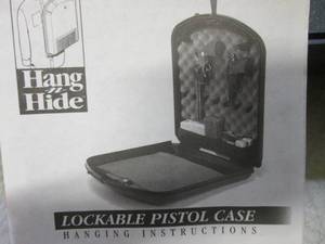 lot 292 image: (F-2) Hang N Hide Lockable Pistol C...
