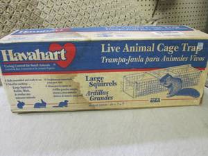 lot 293 image: (F-2) Havahart Live Animal Cage Tra...
