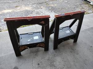Two Skil Sawhorses
