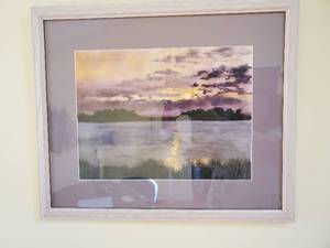 Framed Watercolor Print