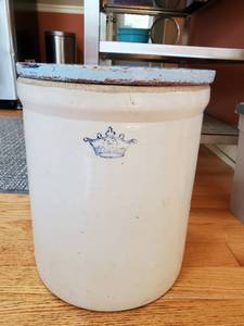 Six-Gallon Stoneware Crock