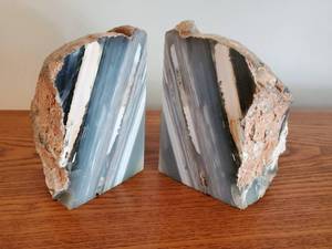 Pair Of Rock Bookends