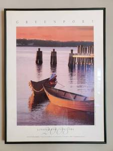 Framed Poster Of Long Island, New York