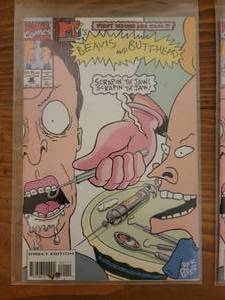 lot 107 image: Comic Books  3 Beavis and Butthead