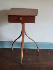 lot 69 image: Awesome Mid-Century Accent Side Table