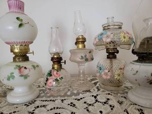 lot 113 image: Petite Oil Lantern Collection of 6, a