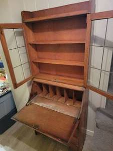 lot 126A image: Antique Secretary Bookcase