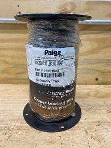 lot 39 image: ELECTRO BRAID  UGCC200-EB High Voltage Insulated Copper Lead Out Wire