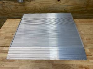 lot 66 image: EZ-ACCESS TRANSITIONS Aluminum Threshold Ramp with Adjustable Height 36 in. L x 36 in. W