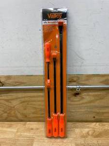 lot 112 image: VALLEY INDUSTRIES 4-Pc Mechanics Pry Bar Set