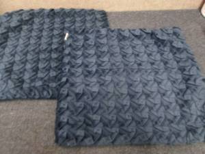 2- Velour 16 inch Pillow Covers...