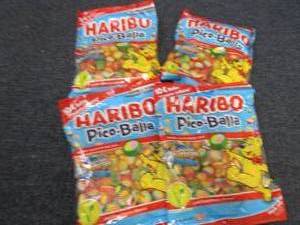 4 Bags Haribo Pico-Balla...