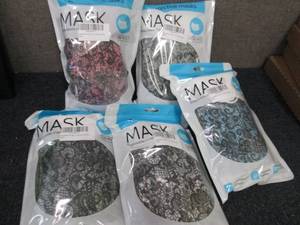 5- 50 pks Protective 3 Layer Masks...