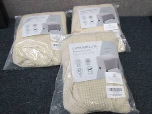 3 Large Ottoman Covers...