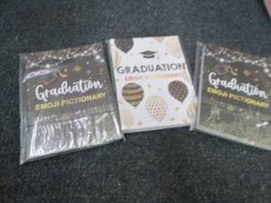 3 pks Graduation Emoji Pictionary G...