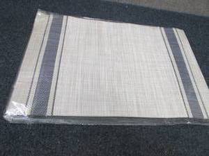 Set of 6 Woven Vinyl Placemats...