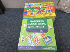 Dinosaur Water Gun, Matching Block ...