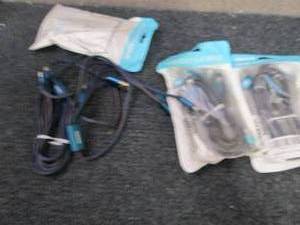 3-2 pks  USB Charging Cables with 3...