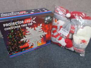 Christmas Tree Top, Snowman Dcor...