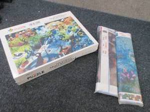 1000 pc Puzzle, 2 Diamond Painting ...