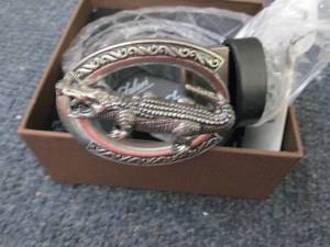 Mens Black Falari Belt 28-42 inch...