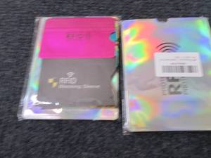 2- 22 pks RFID Blocking Covers...