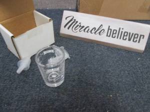Professional Shot Glass, Desk Sign...