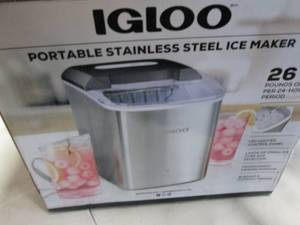 Igloo 26-Lb. Ice Maker - Stainless ...