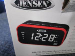 Jensen AMFM Weather Band Clock Rad...
