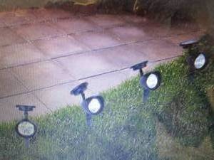 Pure Garden Navarro Outdoor Solar Y...