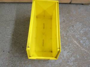 18- Yellow Plastic Storage Bin Orga...