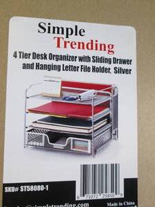 5 new simple trending 4 tier organi...