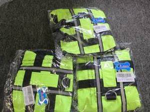 3 new dog life jackets ...