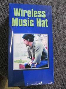 wireless music hat ...