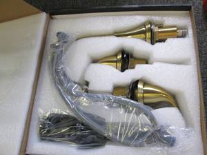 new 2 handle faucet set ...