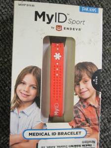 new my id sport medical id bracelet...
