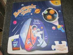 new spacewalk tent ...