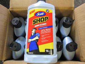 case of 1016 fl oz scott shop hand...