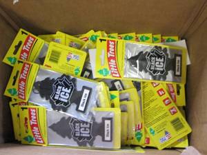 Box of little tree air freshners
