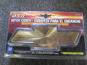 bully hitch cover triple chrome pla...
