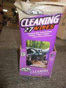 7 packages of 27 four peaks cleanin...