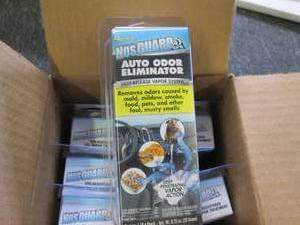 3 packages of 6 nosguard auto odor...