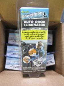 3 packages of 6 nosguard auto odor...