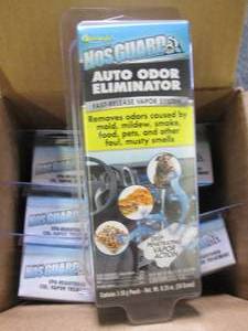 3 packages of 6 nosguard auto odor...