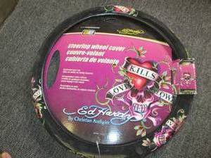ED Hardy steering wheel cover...