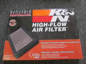 K&N high flow air filter 33-2056...