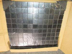 5 black mosaic self adhesive black ...