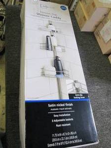 tension pole shower caddy ...